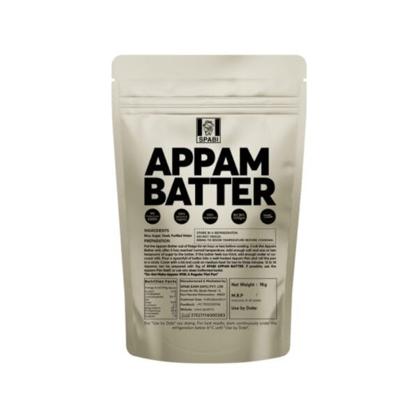 Spabi Appam Batter - Authentic Ready-to-Cook Batter.